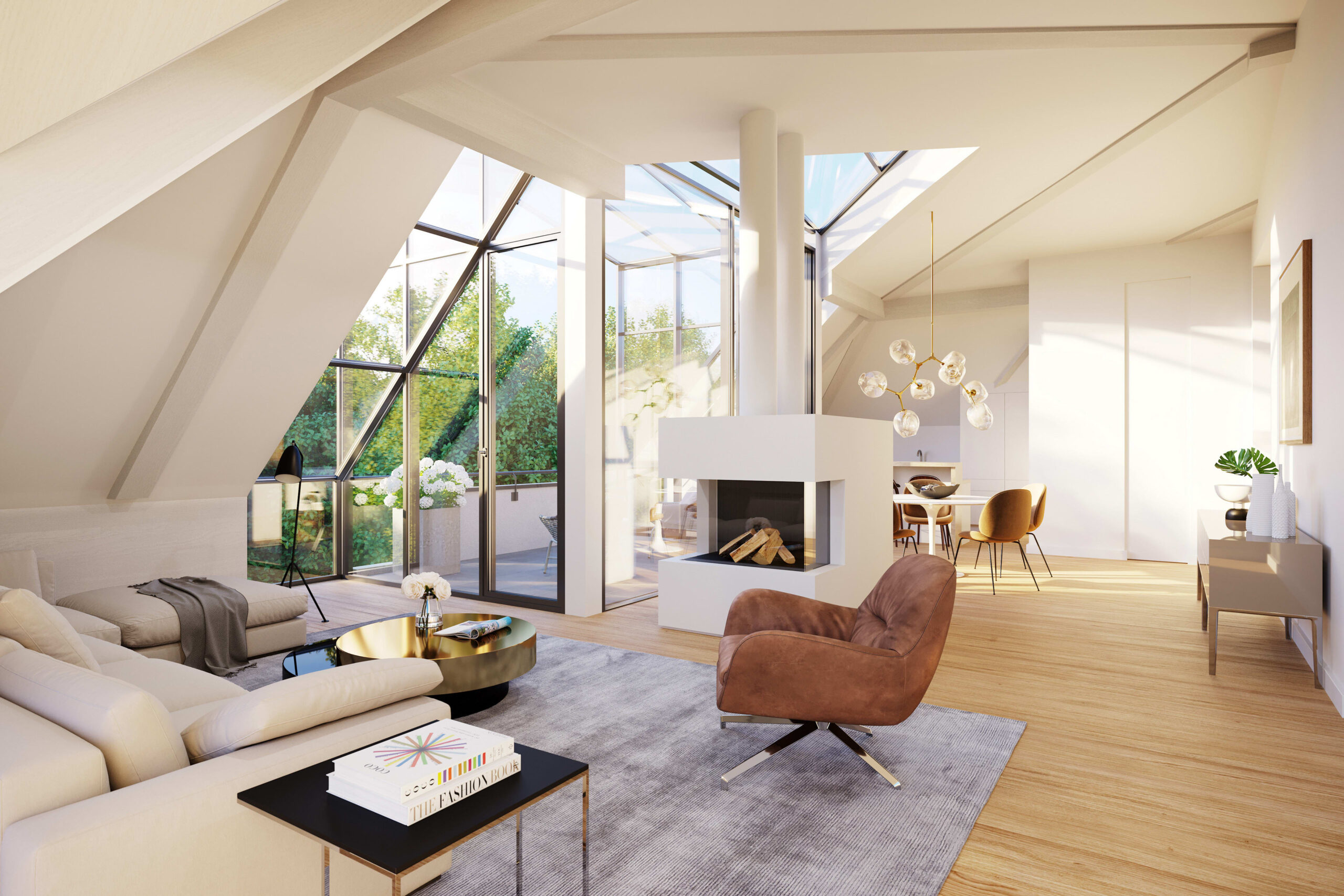 luxus penthouse wohnung