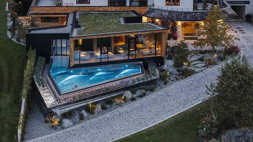 ferienhaus silvester mit pool